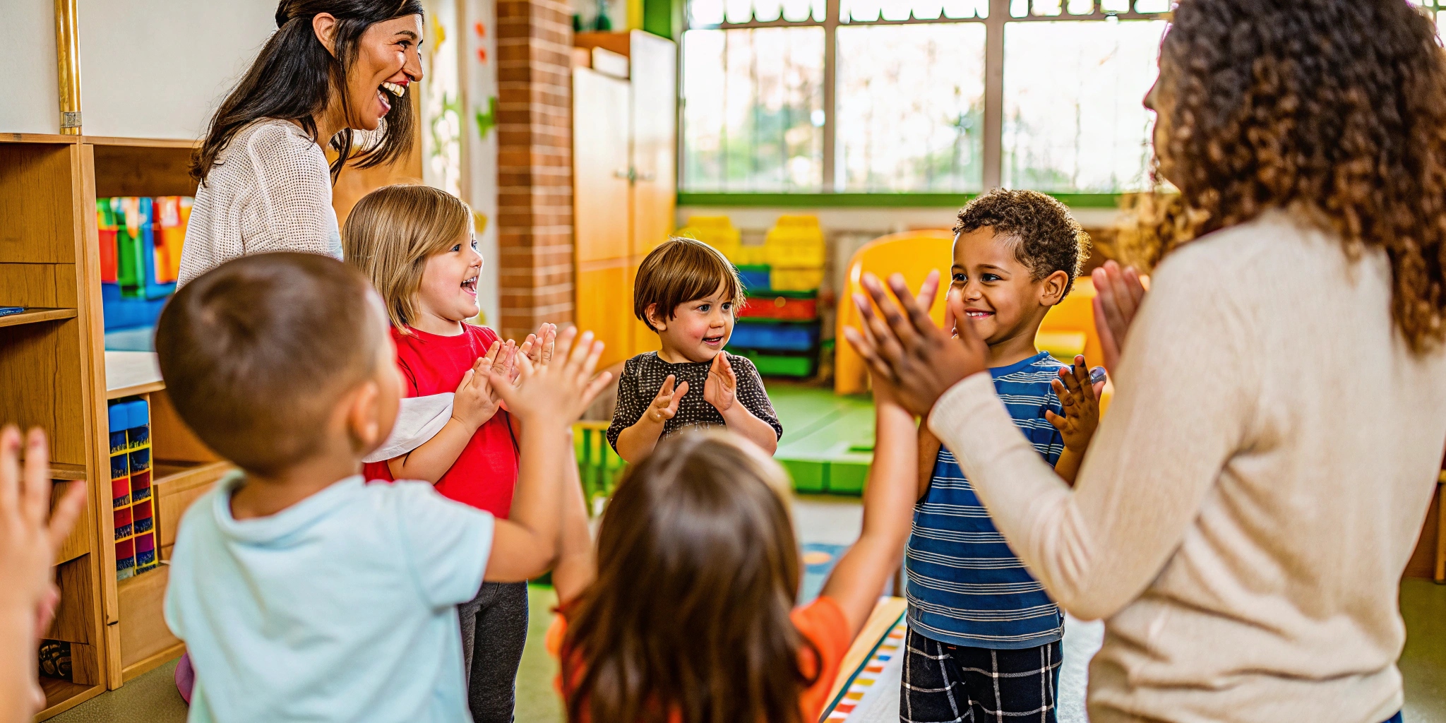 „Mała rączka, mała nóżka” – zabawa ruchowa dla najmłodszych
